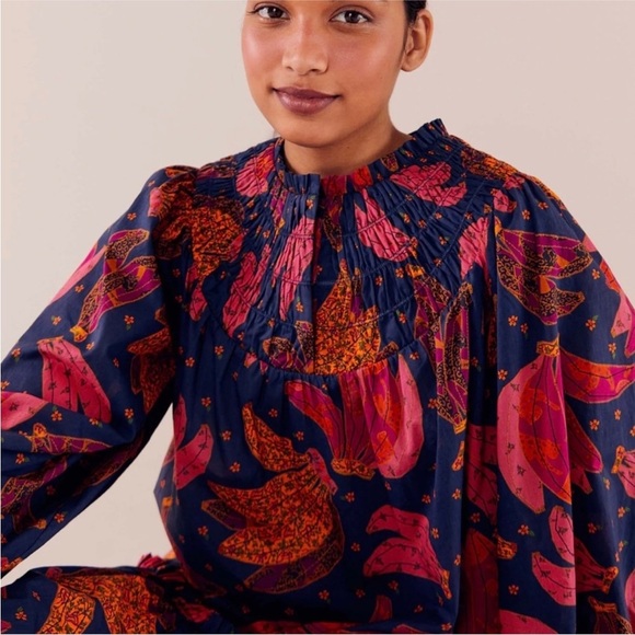 Farm Rio Patchwork Bananas Mini Doll Dress - Picture 16 of 16